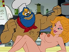 Peliculas porno xxx incitando vibrador, el muchacho comenzó a follar un gran miembro