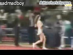 Chicas asen sexo stripper en el neto traje fue seducida por el sexo del cliente